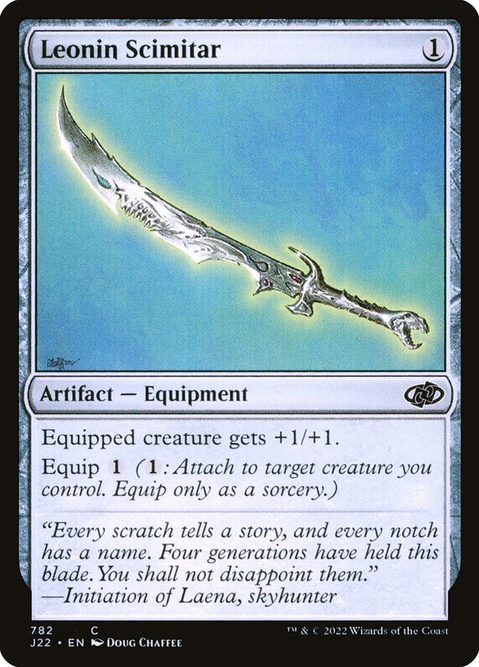 Leonin Scimitar card front