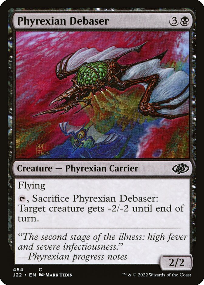 Phyrexian Debaser card front