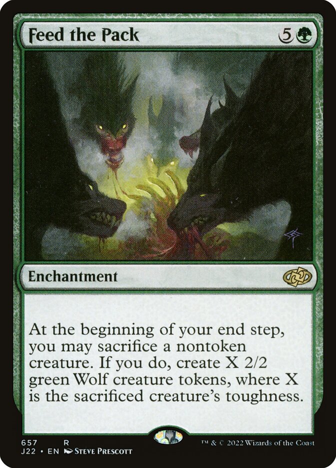 Feed the Pack card front