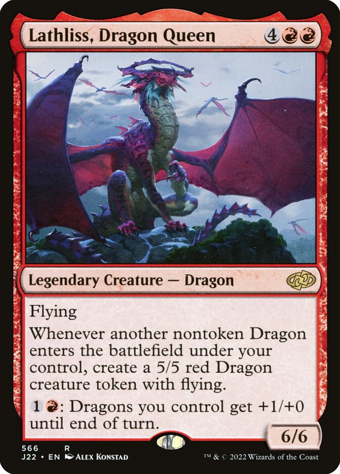 Lathliss, Dragon Queen card front