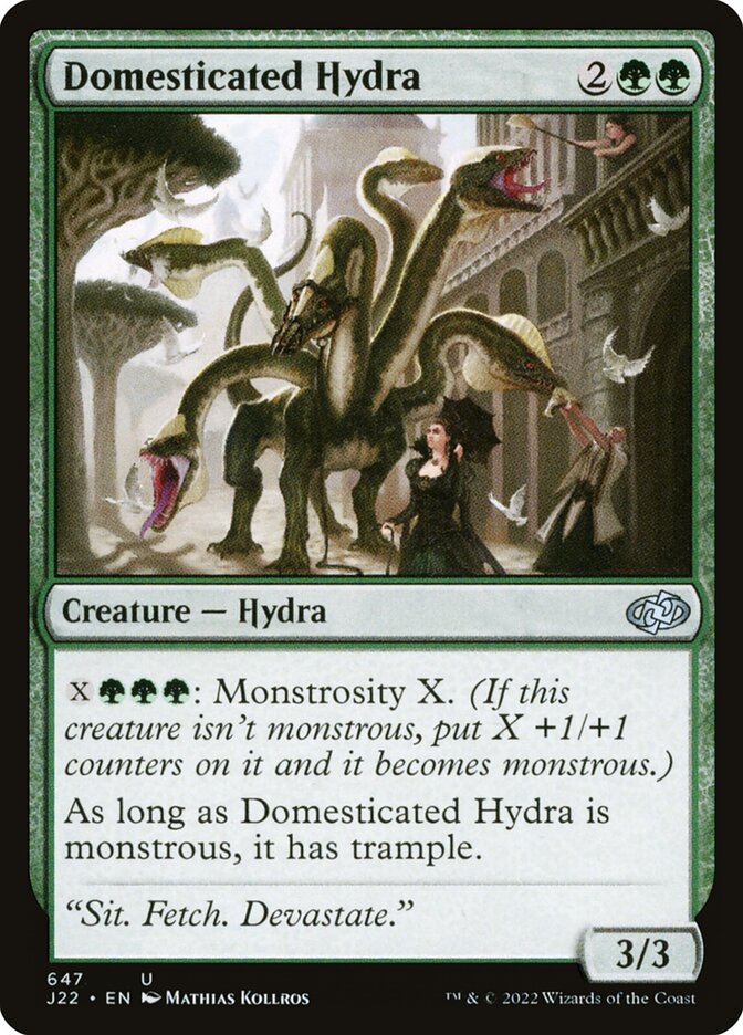 Domesticated Hydra card front
