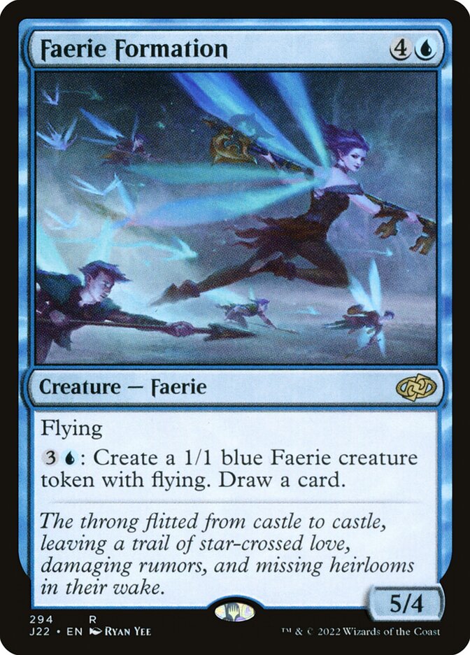 Faerie Formation card front