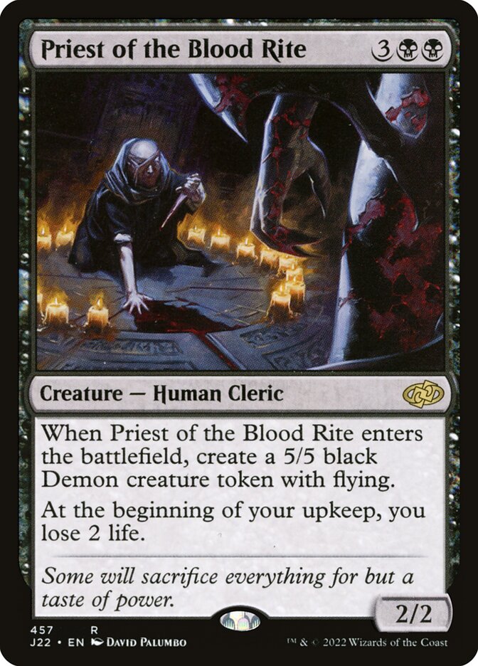 Priest of the Blood Rite card front