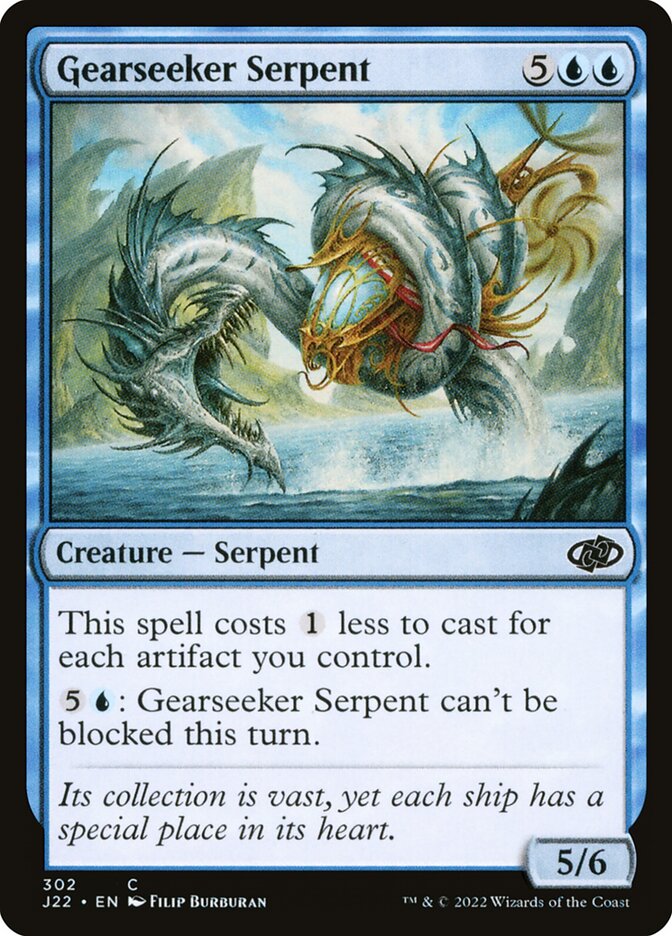 Gearseeker Serpent card front