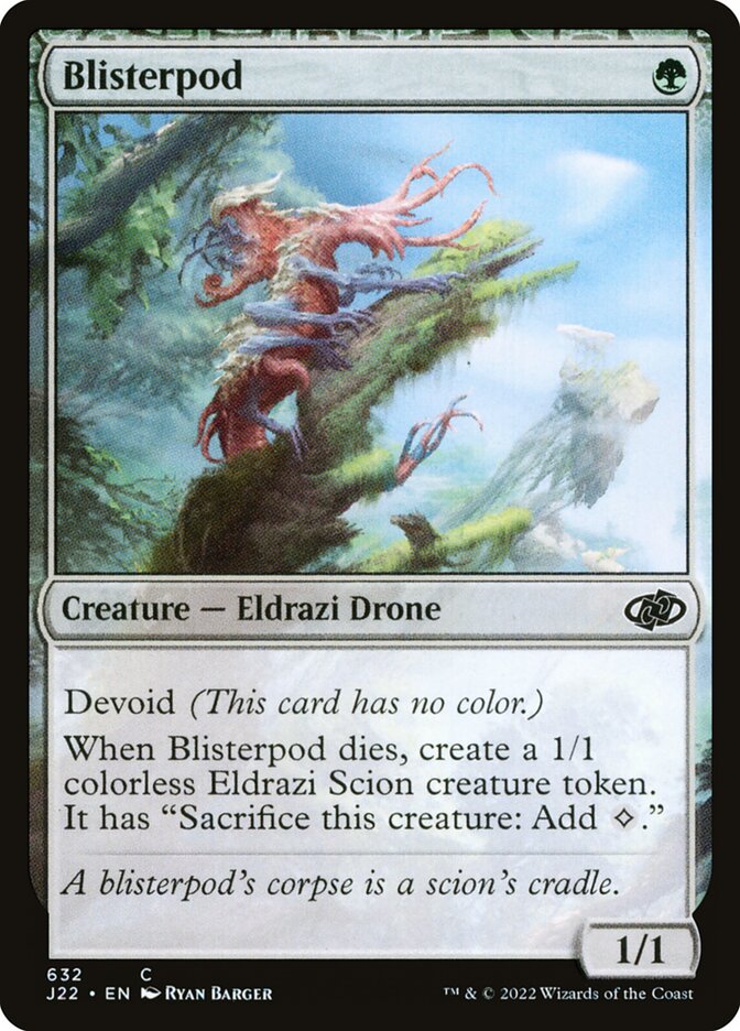 Blisterpod card front