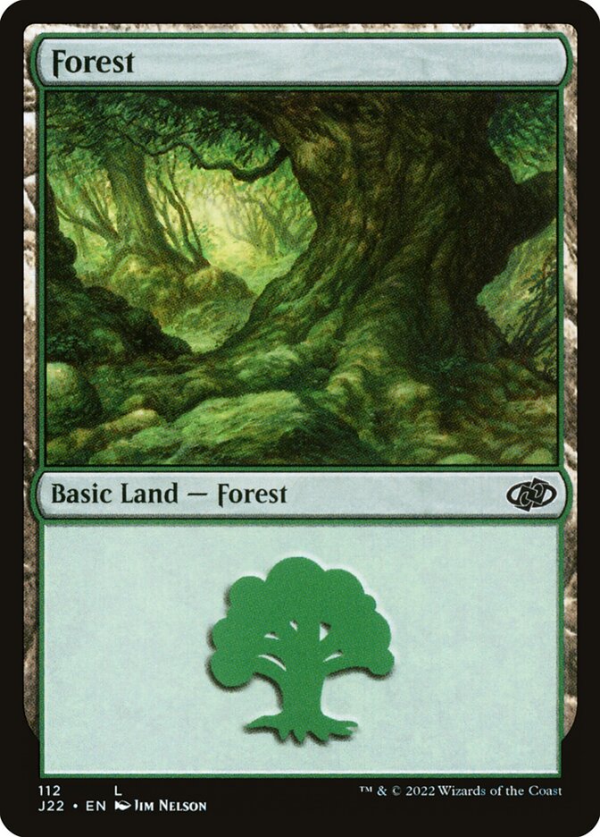 Forest card front