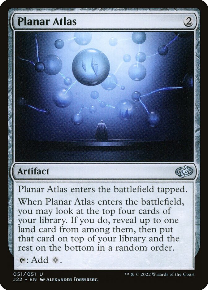 Planar Atlas card front