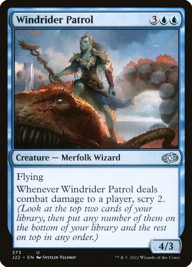 Windrider Patrol card front