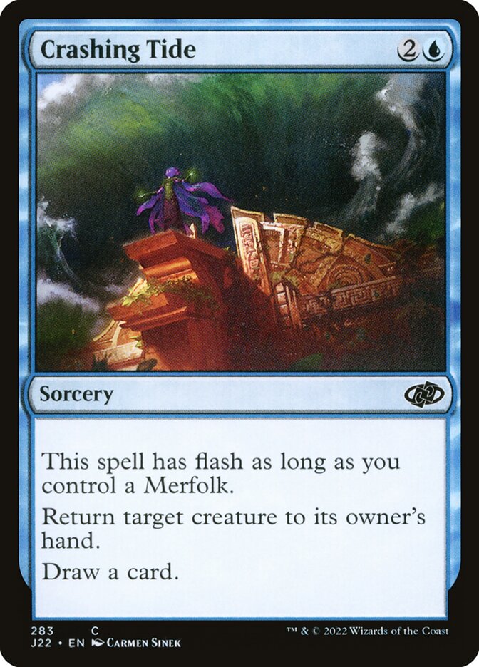 Crashing Tide card front