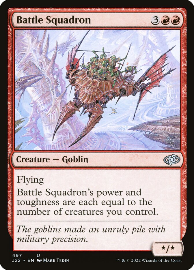 Battle Squadron card front