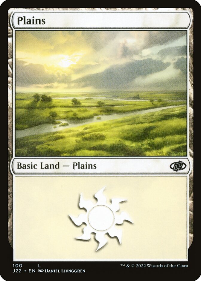 Plains card front