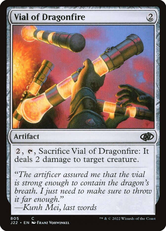 Vial of Dragonfire card front