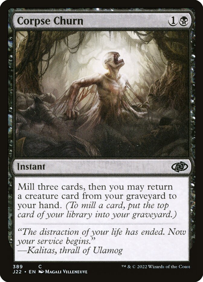 Corpse Churn card front