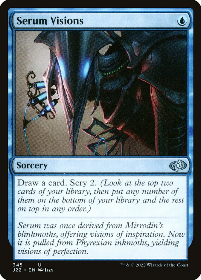 Serum Visions card front