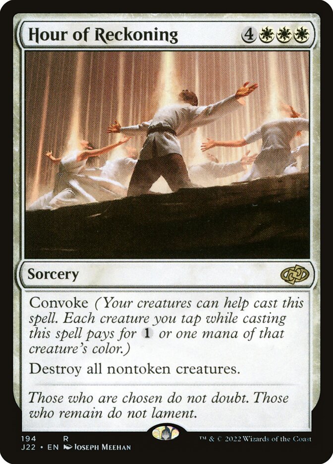 Hour of Reckoning card front