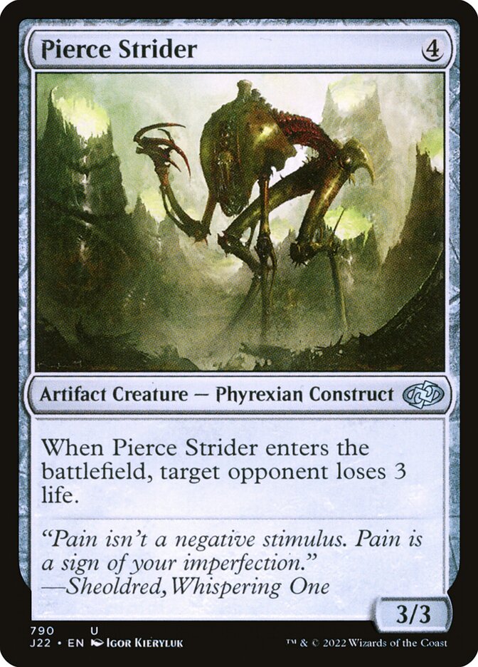 Pierce Strider card front