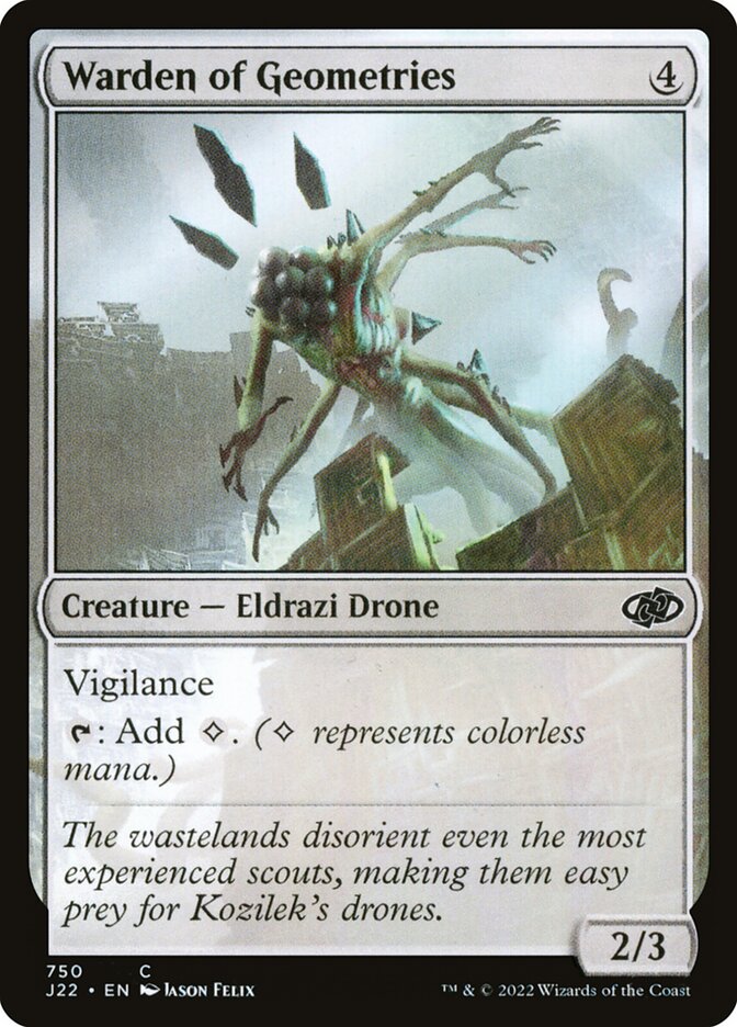 Warden of Geometries card front