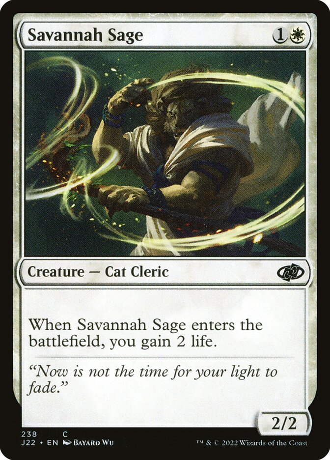 Savannah Sage card front