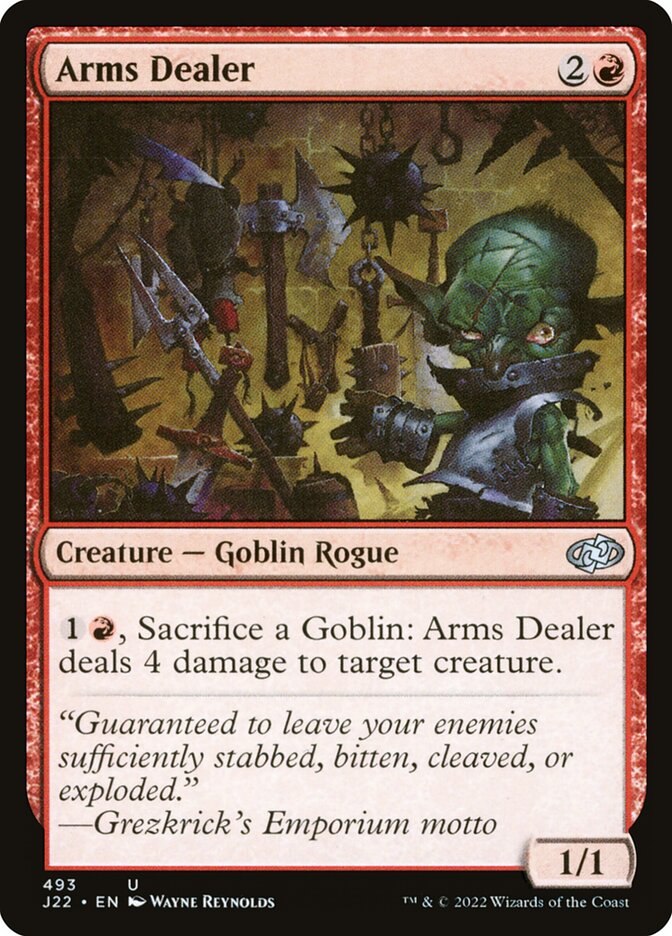 Arms Dealer card front