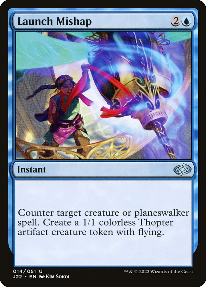 Launch Mishap card front