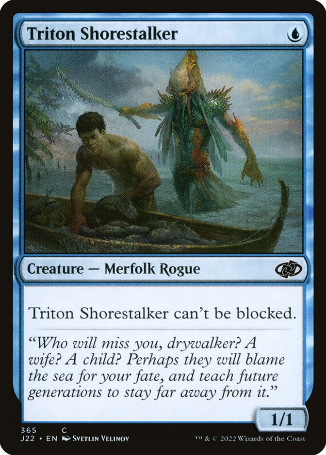 Triton Shorestalker card front