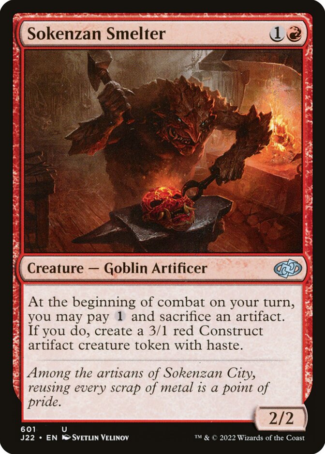 Sokenzan Smelter card front