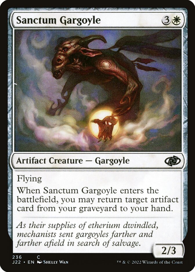 Sanctum Gargoyle card front