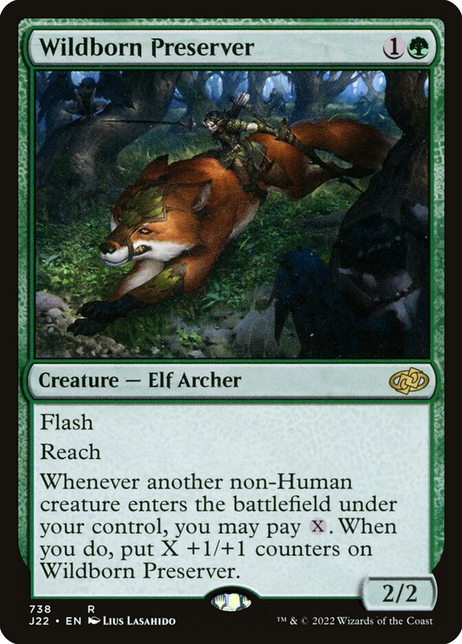 Wildborn Preserver card front