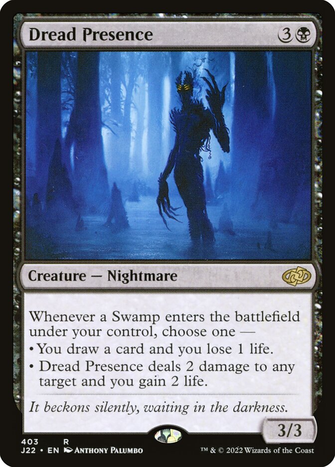 Dread Presence card front