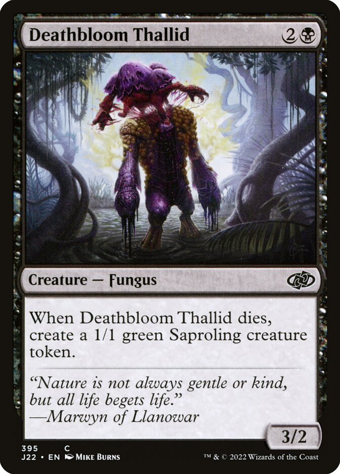 Deathbloom Thallid card front