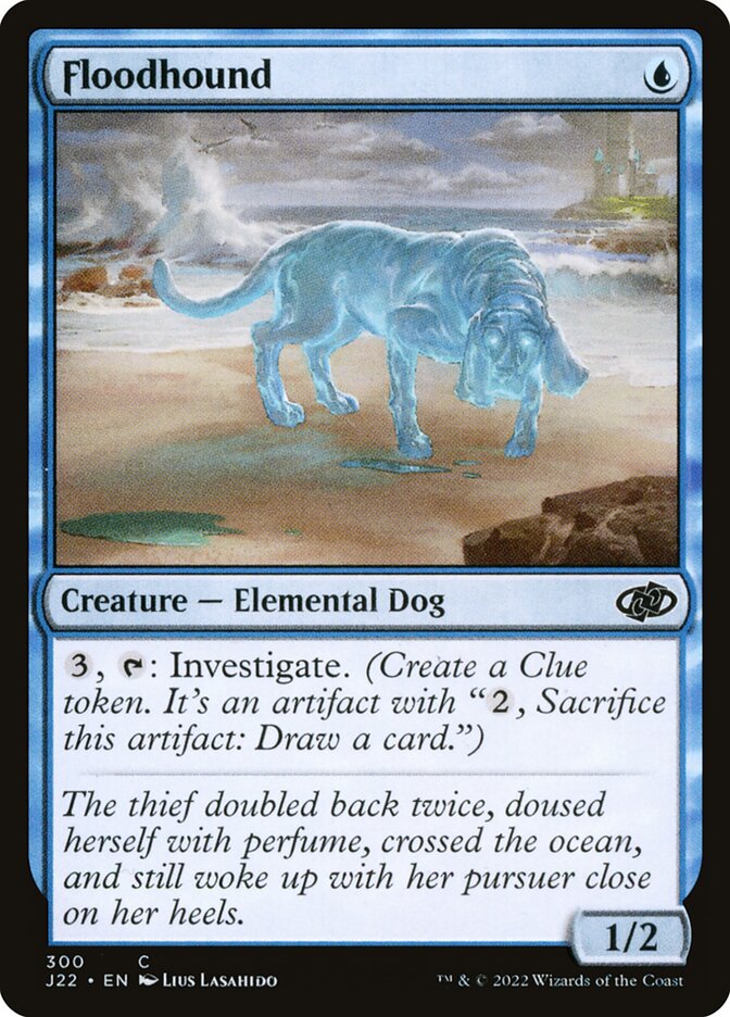 Floodhound card front