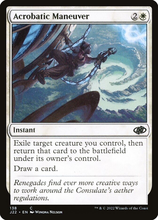Acrobatic Maneuver card front
