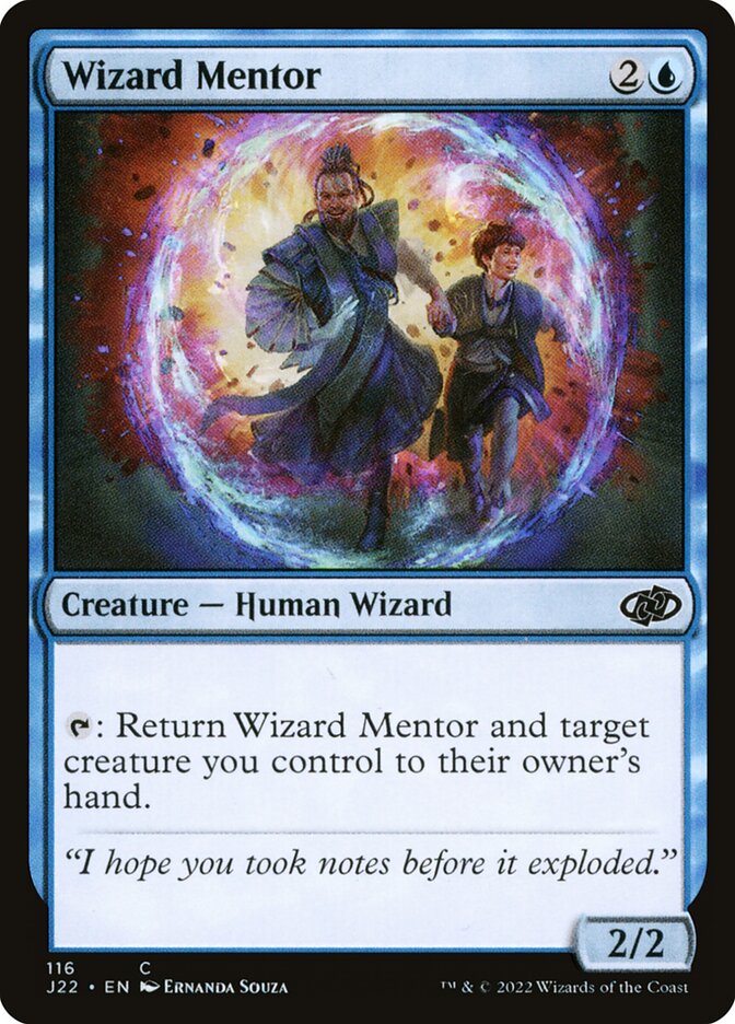 Wizard Mentor card front