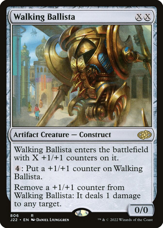 Walking Ballista card front