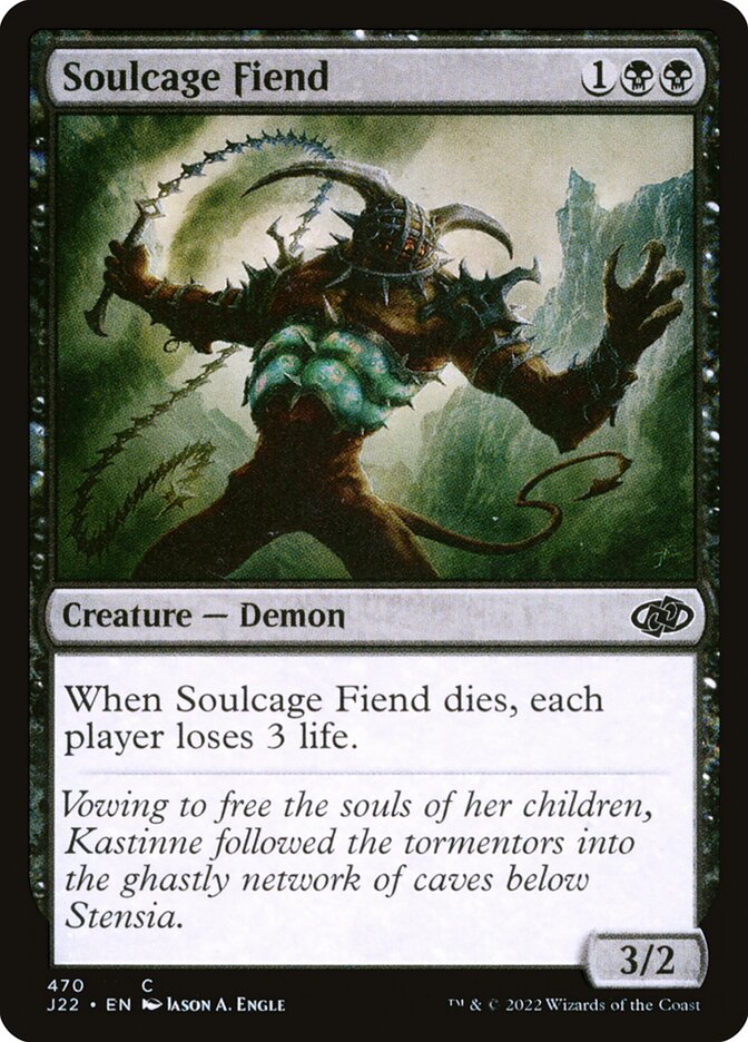 Soulcage Fiend card front