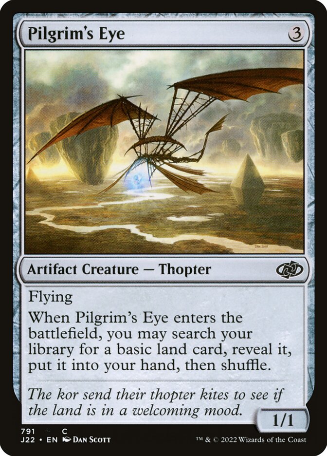 Pilgrim's Eye card front