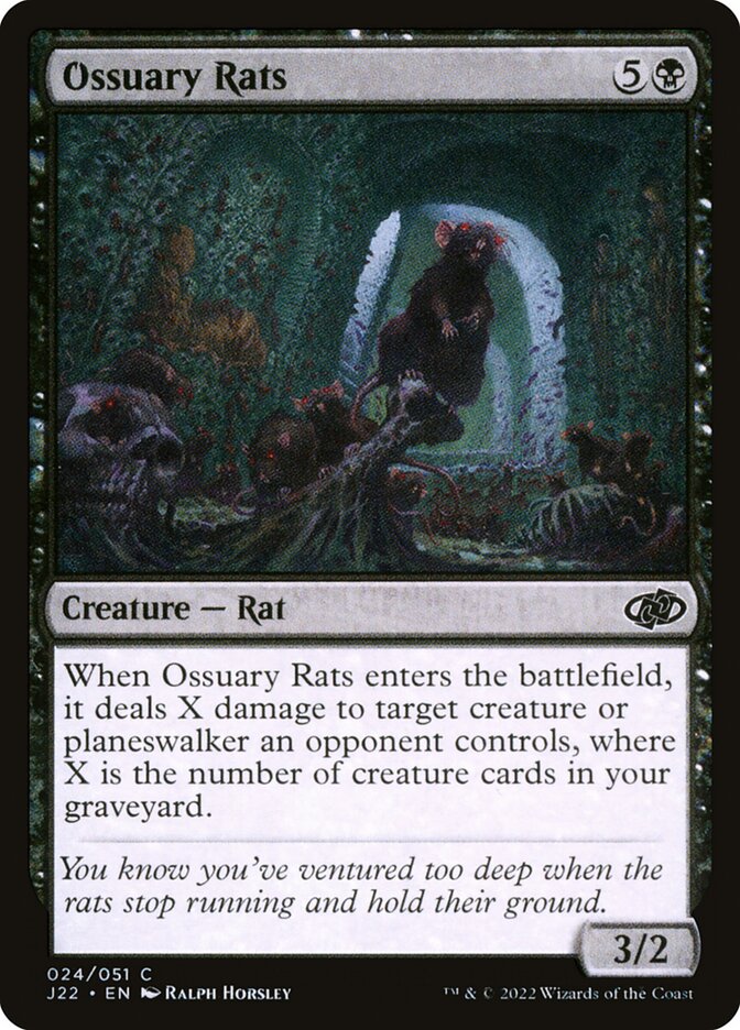 Ossuary Rats card front