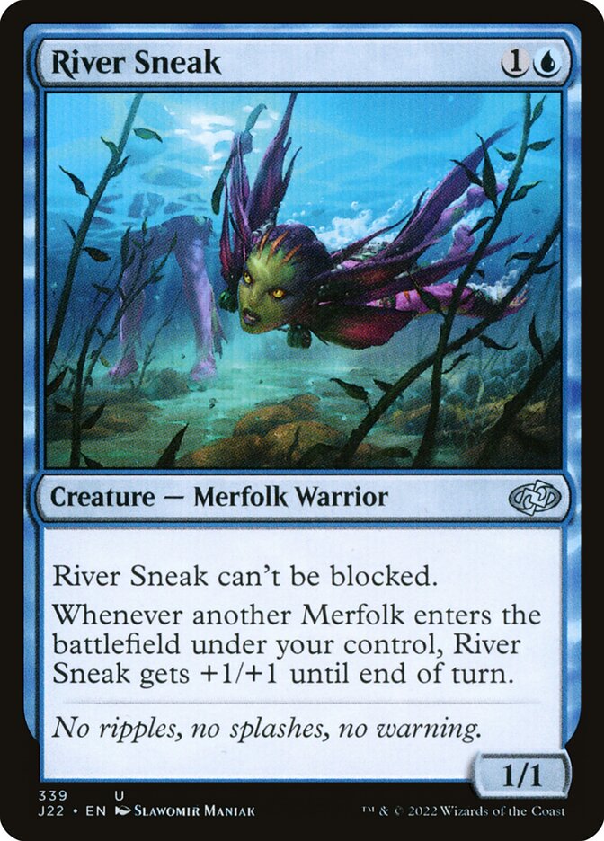 River Sneak card front