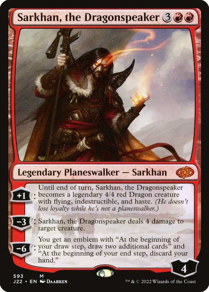 Sarkhan, the Dragonspeaker card front