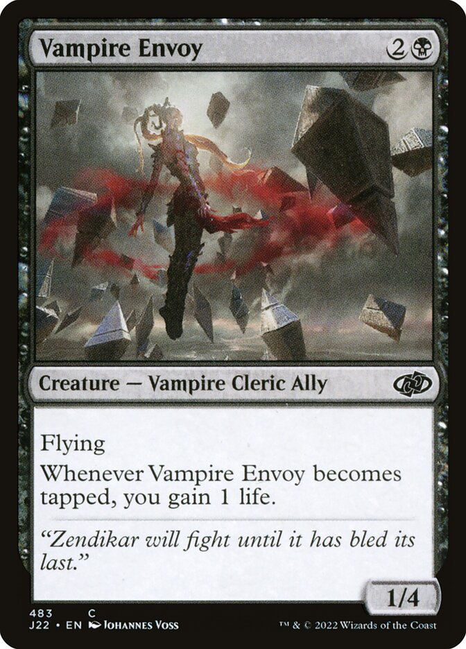 Vampire Envoy card front