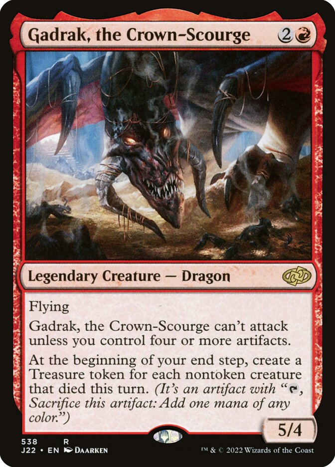 Gadrak, the Crown-Scourge card front