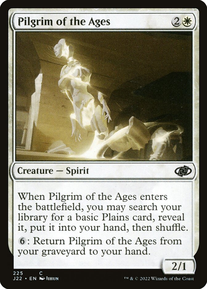 Pilgrim of the Ages card front