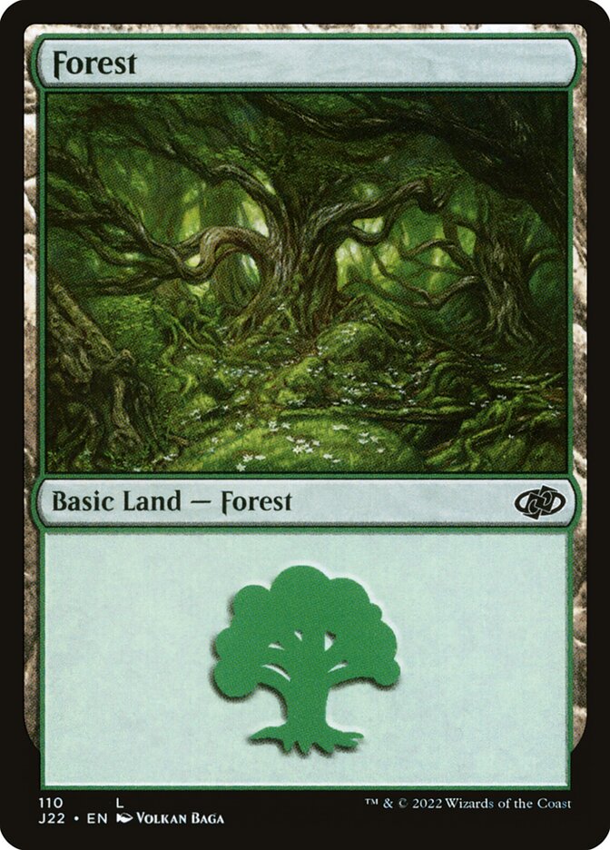 Forest card front