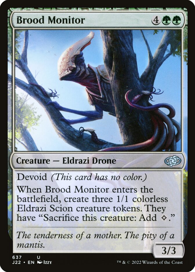 Brood Monitor card front