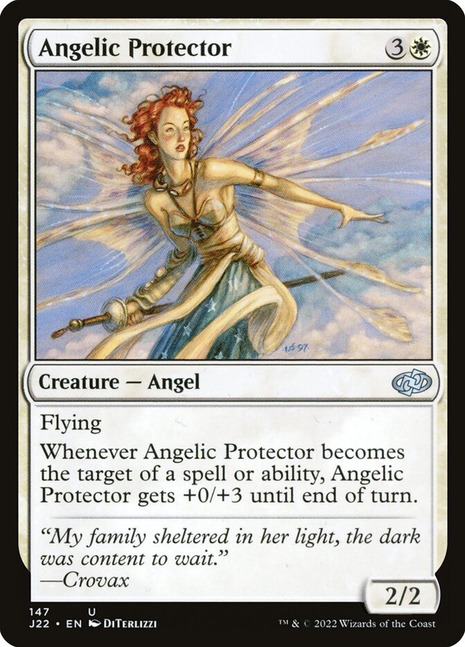 Angelic Protector card front
