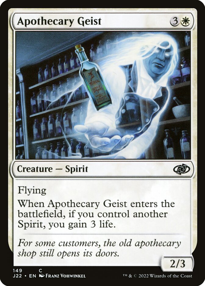Apothecary Geist card front