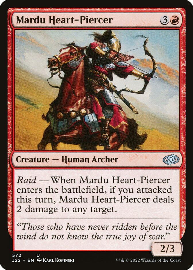 Mardu Heart-Piercer card front