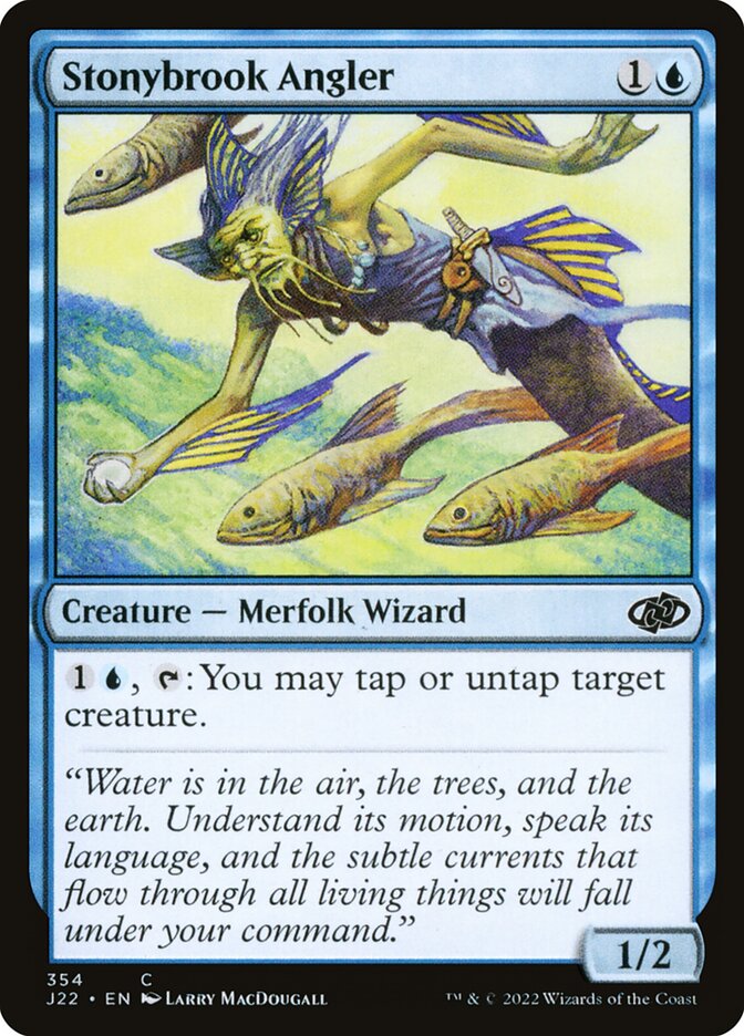 Stonybrook Angler card front