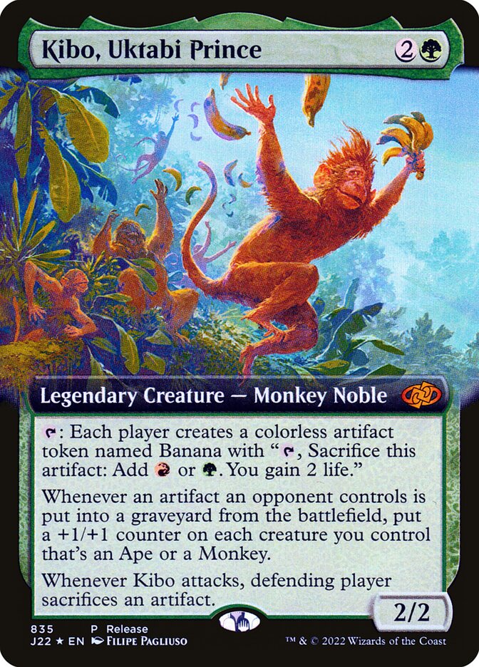Kibo, Uktabi Prince card front