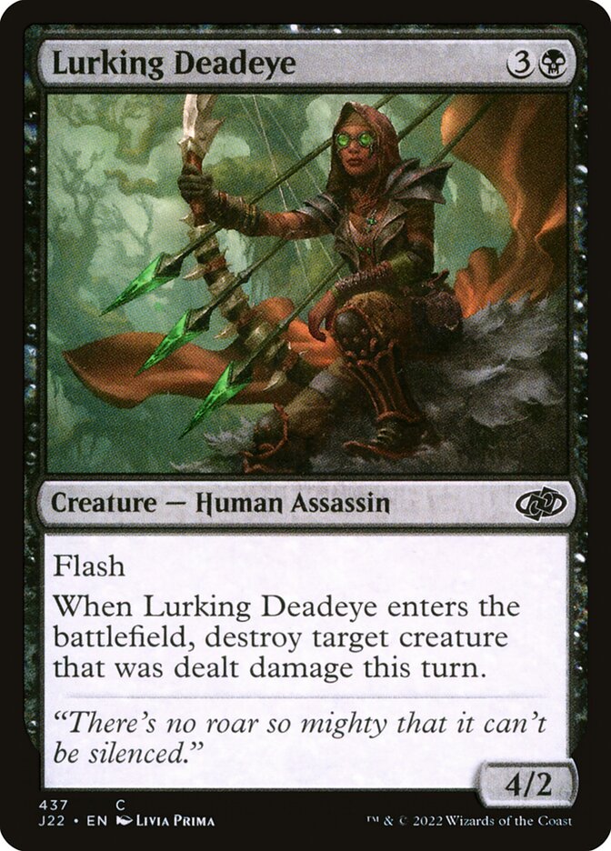 Lurking Deadeye card front